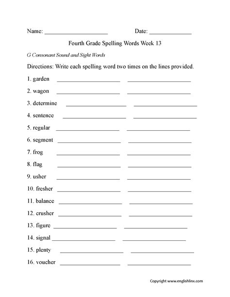Free Printable Spelling Worksheets For 5th Grade Free Printable