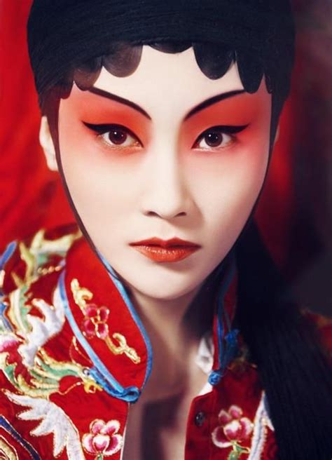 Peking Opera Geisha Makeup Chinese Makeup Theatrical Makeup