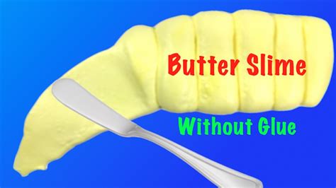 Diy Butter Slime With Dish Soap Easy No Glue Slime