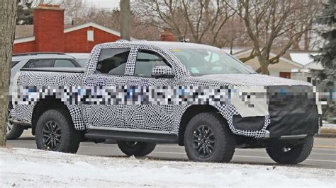 2023 Ford Ranger Raptor Spied Testing With Mild Changes Cars Previews