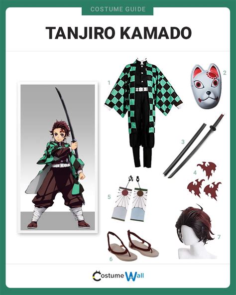 Dress Like Tanjiro Kamado Costume Halloween And Cosplay Guides