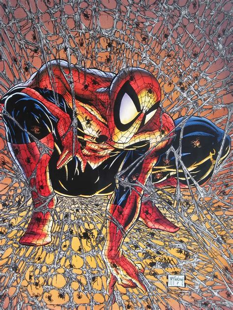 Spider Man By Todd Mcfarlane Spiderman Spiderman Artwork Marvel