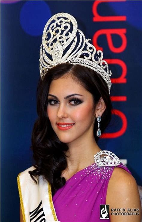 Kimberley Leggett Miss Universe Malaysia 2012 Happy