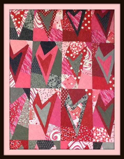 The buggy barn, gone crazy, beautiful quilt book, patterns. Valentine Quilt - Buggy Barn Pattern. I've made this ...