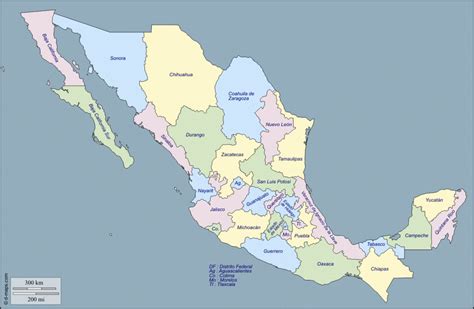 Mapa De La Republica Mexicana Con Nombres Para Imprimirjpg 16671230 Images