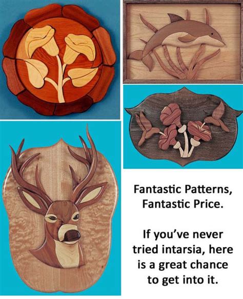Intarsia Scroll Saw Projects Pattern Collection