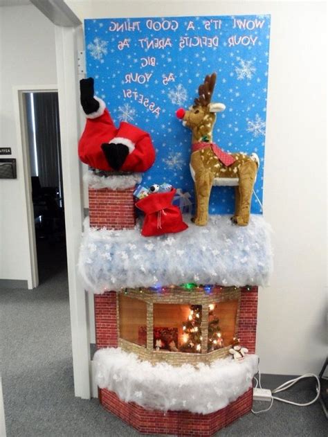 14 Creative Funny Christmas Door Decorating Contest Ideas For Trend