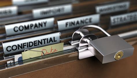 Protecting Confidentiality In The Workplace