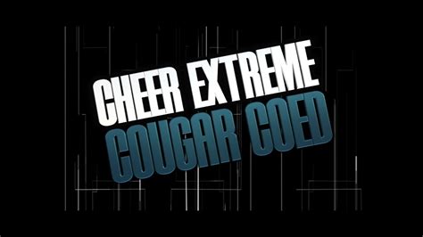 Cheer Extreme Cougar Coed 2020 21 Youtube