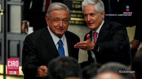 Presidente López Obrador Asistió A Sexto Informe De Del Mazo Imagen Televisión