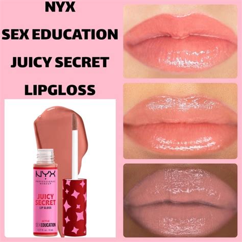 Nyx Makeup New Nyx Sex Education Juicy Secret Lipgloss Bit Of Honey