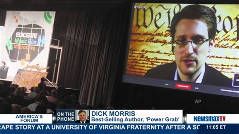Americas Forum Dick Morris Political Commentator And Best Selling Author Of Power Grabpt1
