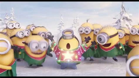 4k Minions Sing Jingle Bells Merry Christmas Youtube