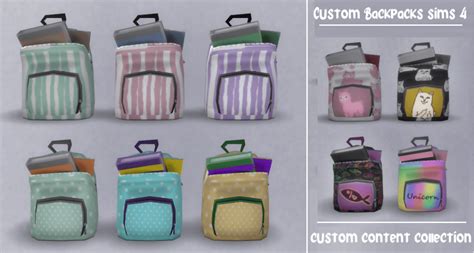 Sims 4 Backpacks That Will Complement Your Outfits — Snootysims