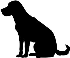 Image result for black lab design | Lab dogs, Silhouette, Human silhouette