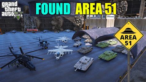 I Found Area 51 In Gta 5 Gta V Gameplay Youtube