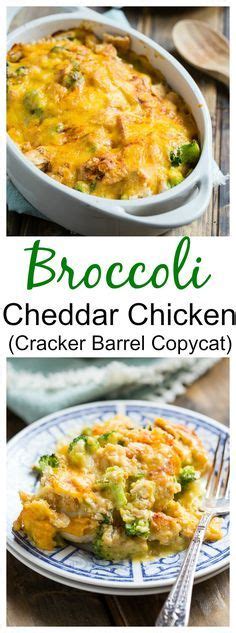 Cracker barrel broccoli cheddar chicken recipe. Broccoli Cheddar Chicken (Cracker Barrel Copycat) | Recipe ...