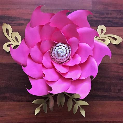 Paper Flower Wall Wedding Giant Paper Flowers Diy How To Make Paper