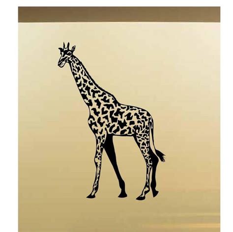 Stickerchef Giraffe Wall Decal Wall Mural Vinyl Stickers 41 Animal