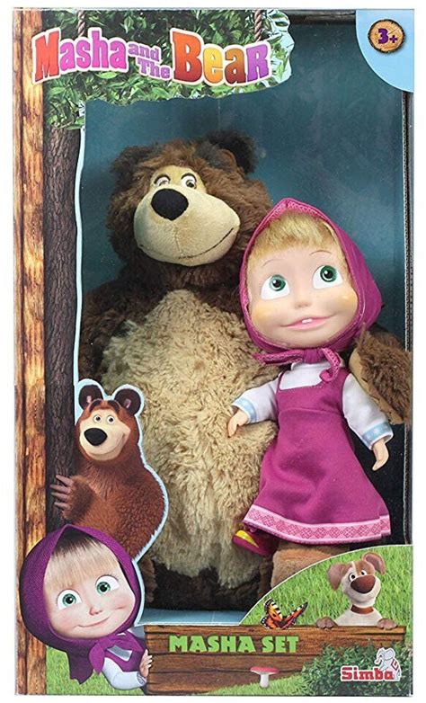 Simba Masha Set Doll With Bear Plush Desde 3490 € Compara Precios En Idealo