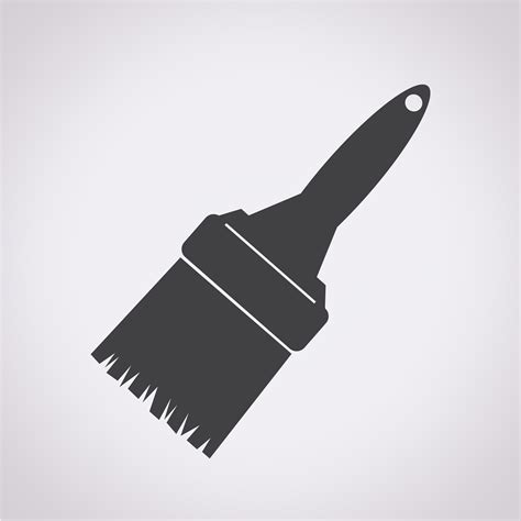 Paintbrush Icon Symbol Sign 648864 Vector Art At Vecteezy