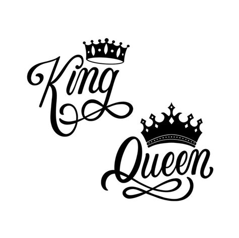 King And Queen Svg Couple Svg King Svg Queen Svg King And Queen Png