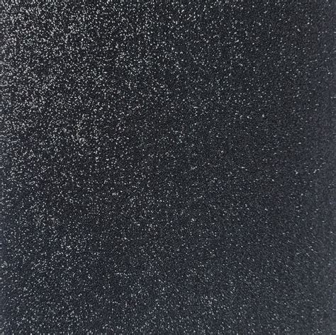 Black Glitter Faux Leather Sheet Smashing Ink Vinyl
