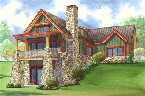 Craftsman Style House Plan 2 Beds 3 Baths 1921 Sqft Plan 923 23