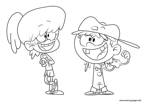 The Loud House Coloring Sheets Coloring Pages
