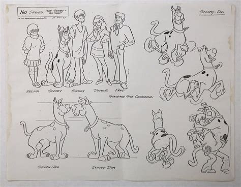 What S New Scooby Doo Animators Model Sheets Hanna Barbera Art My Xxx Hot Girl