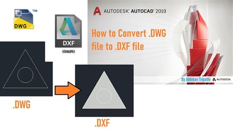 How To Convert Dwg File To Dxf File Design Classes Youtube