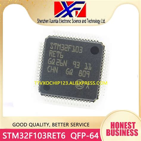 10pcslot Stm32f103ret6 Stm32f103ret6tr Stm32f103 Microcontroladores