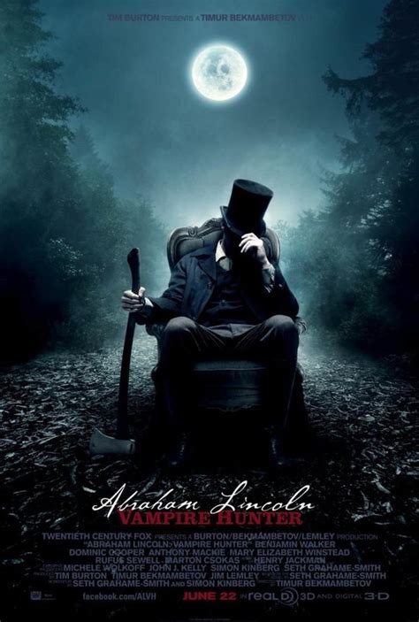Abraham Lincoln Vampire Hunter Dvd Dvd Benjamin Walker Dvds