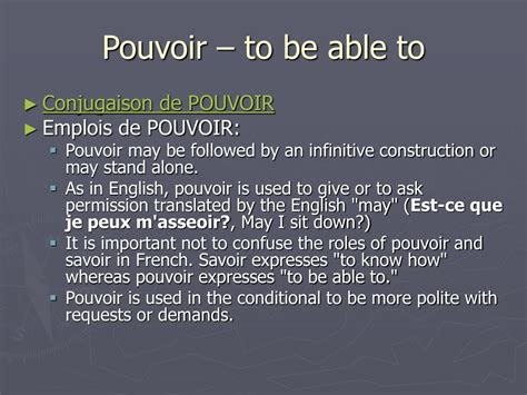 Ppt Devoir Pouvoir Et Vouloir Powerpoint Presentation Free Download