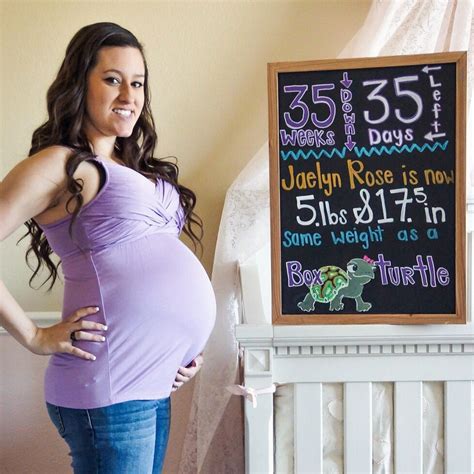 35 Weeks Pregnant Bump