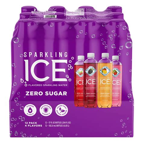Sparkling Ice Zero Sugar Flavored Sparkling Water Variety Pack 17 Oz