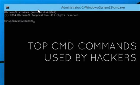 Top Cmd Commands Used In Hacking 2021 Updated