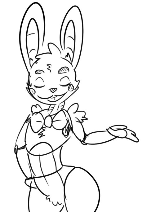 Toy Bonnie Drawing At Getdrawings Free Download