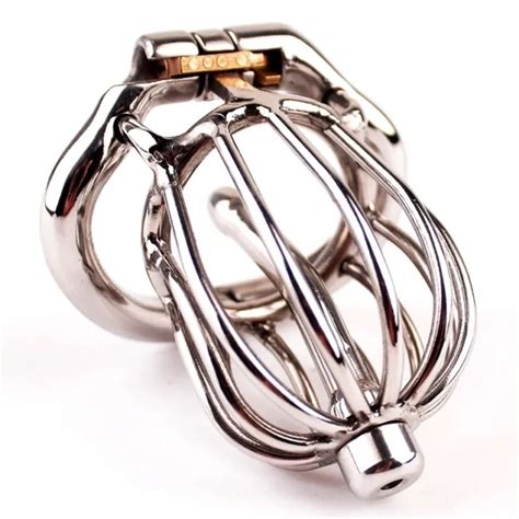 Stainless Steel Male Chastity Device Stealth Lock Chastity Cage Lock