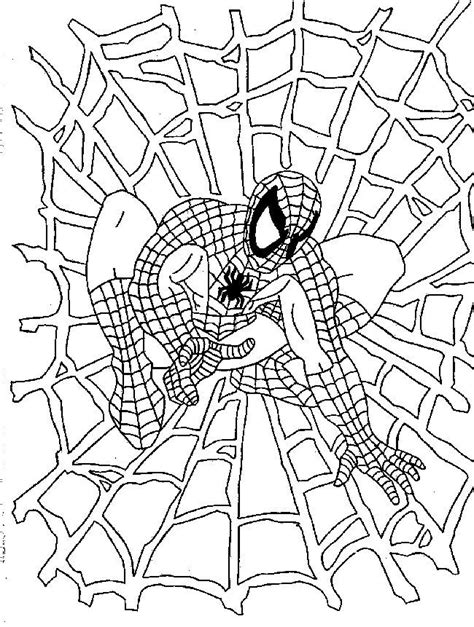 Spiderman Pictures To Print And Color Spiderman Coloring Pages 5 Superhero Coloring Pages