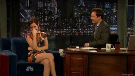 Tvdesab Emma Watson Late Night With Jimmy Fallon 09 13 2012