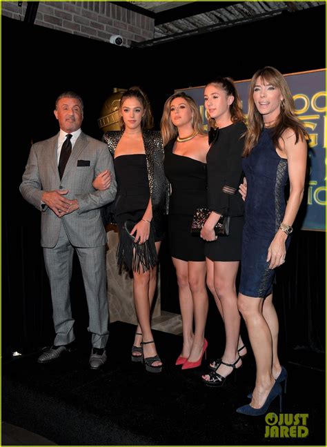 Stallone Sisters Celebrate Miss Golden Globe Gig At Hfpa And Instyle