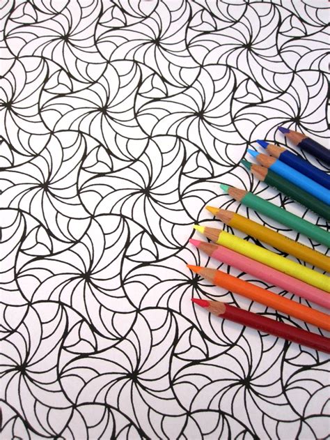 See more ideas about coloring pages, geometric coloring pages, mandala coloring. Geometric Design PDF Digital Download Coloring Page, 1