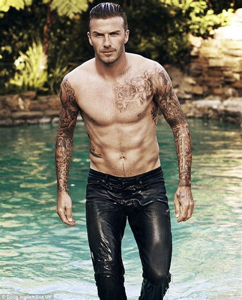 David Beckham On The July 2012 Elle Uk Cover This Bon Appetit