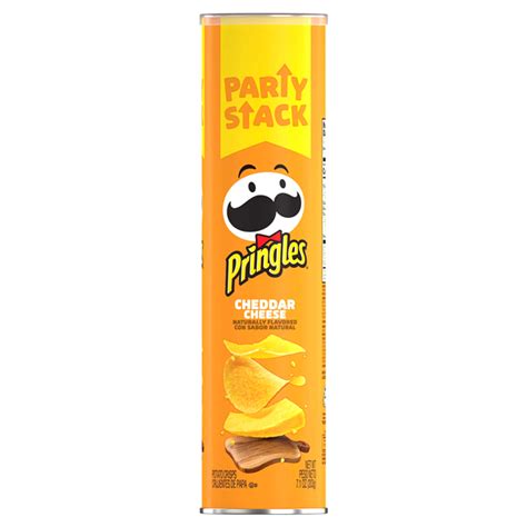 Pringles Potato Crisps Chips Cheddar Cheese Mega Stack 71 Oz Can