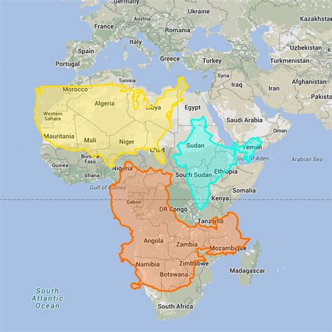 Comparing Country Sizes On A World Map Map World Map Country