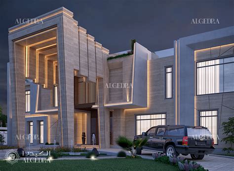 Villa Architecture Design In Dubai Algedra Design Archinect