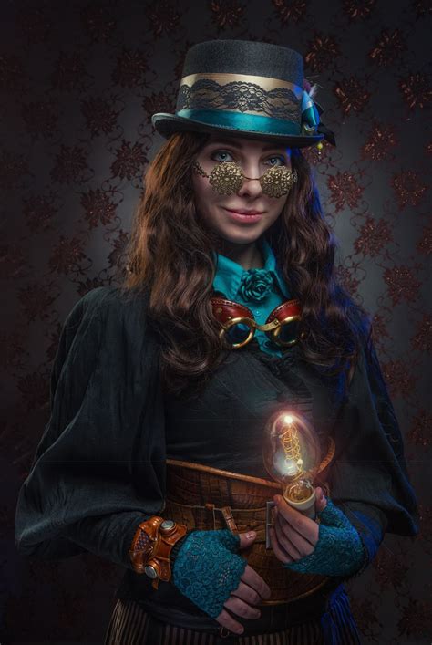 Steampunk Portrait By Gadget Eneus On Deviantart