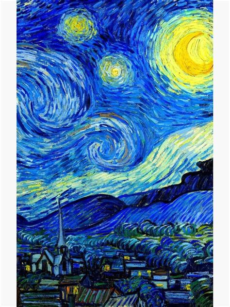 Starry Night By Van Gogh Case Van Gogh Arte Obras De Arte Famosas