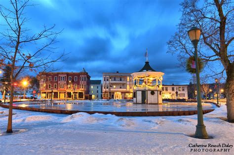 Scenes Of New England Whitefield New Hampshire Blue Hour Fine Etsy